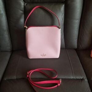 Pink Kate Spade Bucket Bag